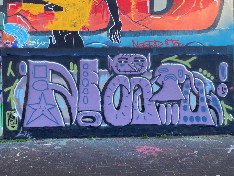 pesto, amsterdam, graffiti, ndsm